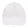 Casquette 5 panneaux buzz BlancBlanc