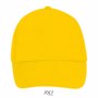 Casquette 5 panneaux buzz JauneJaune