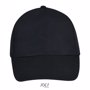 Casquette 5 panneaux buzz NoirNoir
