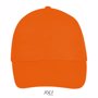 Casquette 5 panneaux buzz OrangeOrange