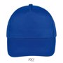 Casquette 5 panneaux buzz BleuRoyal