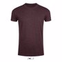 Tee-shirt sol's imperial fit RougeOxblood chiné