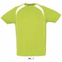 Tee-shirt sol's match VertVert pomme