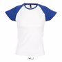 Tee-shirt sol's milky BlancBlanc / Royal