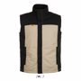 Bodywarmer sol's mission pro Ecru naturelCorde / Noir