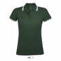 Polo sol's pasadena women VertVert forêt / Blanc