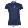 Polo sol's performer women BleuFrench marine
