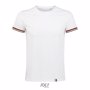 Tee-shirt sol's rainbow men BlancBlanc / Vert prairie