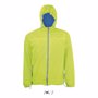 Coupe vent running VertLime fluo / Royal