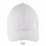 Casquette 6 panneaux Solar BlancBlanc