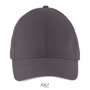 Casquette 6 panneaux Solar GrisGris foncé / Gris clair