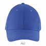 Casquette 6 panneaux Solar BleuRoyal