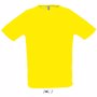 Tee-shirt sol's sporty JauneCitron