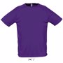 Tee-shirt sol's sporty VioletViolet foncé