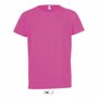 Tee-shirt sol's sporty kids RoseRose fluo