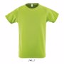 Tee-shirt sol's sporty kids VertVert pomme