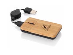 souris de voyage en bois