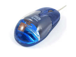 Souris optique avec fil aqua mouse