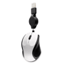 Souris optique filaire zip Blancblanc