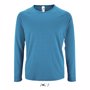 Tee-shirt sol's sporty lsl men BleuAqua