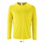 Tee-shirt sol's sporty lsl men JauneJaune fluo