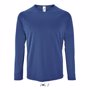 Tee-shirt sol's sporty lsl men BleuRoyal