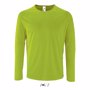 Tee-shirt sol's sporty lsl men VertVert fluo
