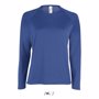 Tee-shirt sol's sporty lsl women BleuRoyal