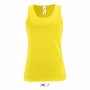 Tee-shirt sol's sporty tt women JauneJaune fluo