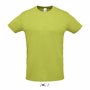 Tee-shirt sol's sprint VertVert pomme