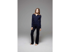 Stretch french terry loungetrouser pantalon french