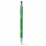 Stylo à bille aluminium stylet tactile VertVert clair