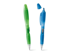 Stylo à bille et marqueur fluorescent xok