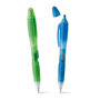 Stylo à bille et marqueur fluorescent xok Bleubleu