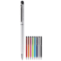 Stylo bille avec stylet Blancblanc
