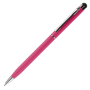 Stylo bille avec stylet Au choixrose foncé