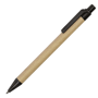 Stylo bille carton recyclé Au choixnaturel/noir