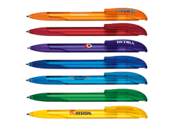 Stylo-bille challenger soft clear