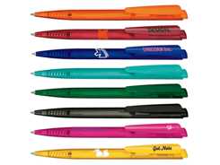 Stylo-bille dart clear