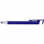 Stylo bille en ABS muni d'un support pour smartpho Bleubleu