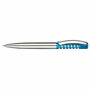 Stylo-bille new spring chrome clear Au choixturquoise