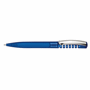Stylo-bille new spring clear avec clip metal Au choixbleu foncé