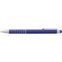 Stylo bille twist en aluminium. Bleubleu cobalt