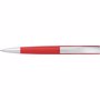 Stylo bille twist en plastique personnalisé Rougerouge