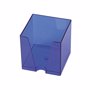 Support bloc papier (89x89x77mm) BleuBleu