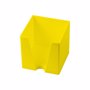 Support bloc papier (89x89x77mm) JauneJaune pr