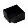 Support bloc papier (90x90x48mm) NoirNoir