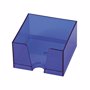Support bloc papier (papier 89x89x77mm) BleuBleu