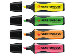 Surligneur stabilo boss executive