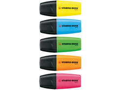 Surligneur stabilo boss mini
